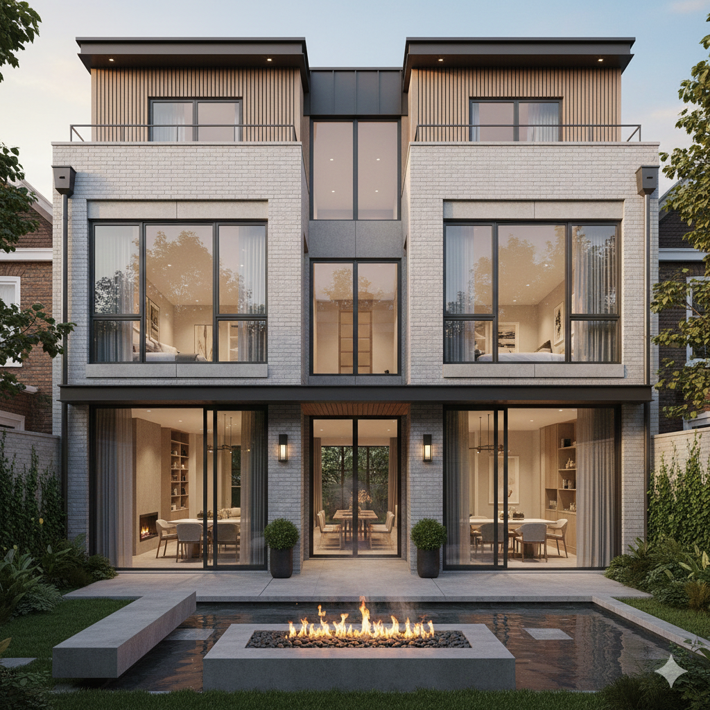 Stadthaus in Hamburg-Eppendorf